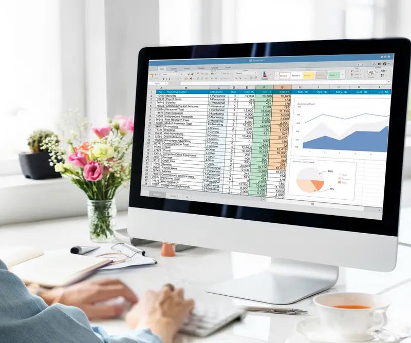Chuẩn bị thông tin và danh mục ban đầu trên Excel
